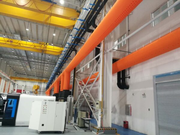 Fabric Air Duct（Mechanical Processing Plant）