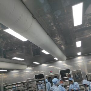Fabric Air Duct (Food Processing Center)