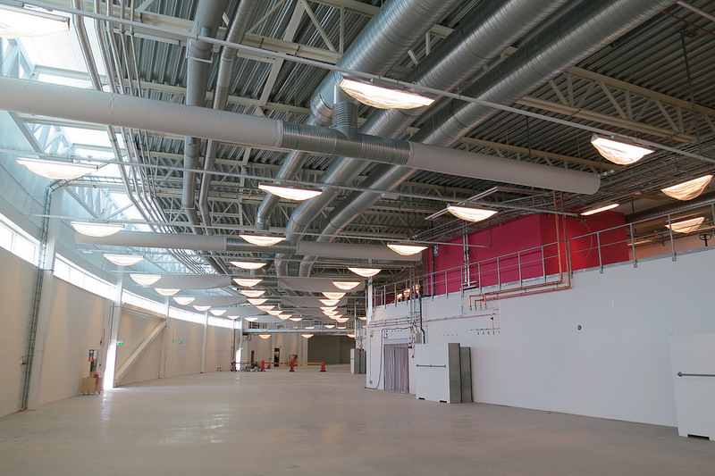 Fabric Air Duct（Exhibition Hall） - One-Stop Sun Room, Space Capsule ...